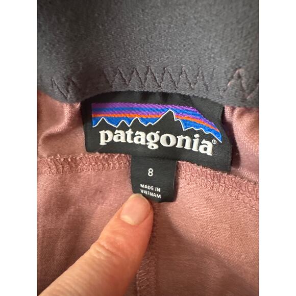 PATAGONIA Hampi Rock Pants Evening Mauve Size 8 - Picture 5 of 12